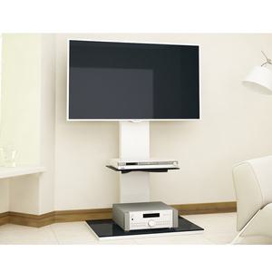 TV 거치대 거실장 선반 다리 브라켓 티비 스탠드 거치대 다이 받침대 40인치 43인치 50인치 화이트 블랙
