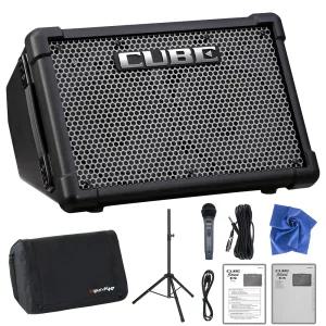 정품 롤랜드 큐브스트리트 EX/버스킹 야외공연용 앰프