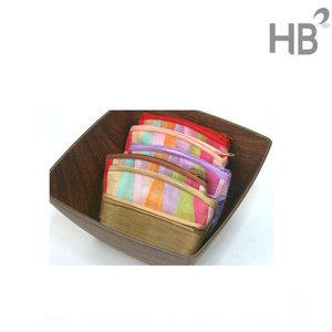 이중모시 동전지갑 / 전통 명절 미니지갑 색동 