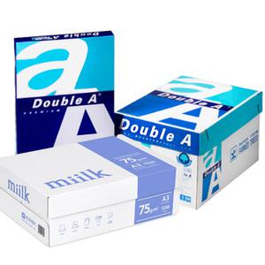 복사용지 A4 B4 A3 B5 75g 80g 더블에이 복사지 한솔 밀크 500매/250매