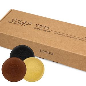 비누 3종 세트/어성초+참숯+알로에삼백초/비누 SET