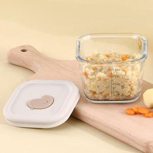 네오플램 꼬밀 내열유리 이유식용기 이유식보관용기 240ml