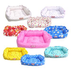 퍼피하우스 프릴 사각 방석 소/대 - 사이즈색상선택