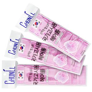 천일 구르프 국가고시용 헤어 찍찍이 롤 대 중 소