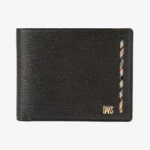 [닥스](강남점)DBWA7E914W3다크브라운 체크 라인 포인트 소가죽 반지갑