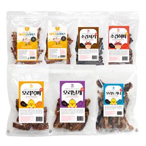 웁스 수제간식 150g 돼지귀/돼지코/소간/허파/오리
