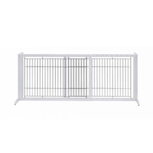 굿프랜드 원목 안전문 화이트