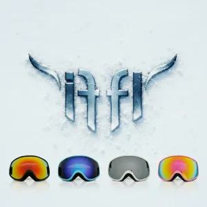 초보 강습 어린이 아동용 스노우보드 스키 보드 스포츠 고글 YH163