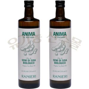 유기농 대두유 (750mlx2병) 라니에리 콩기름 식용유