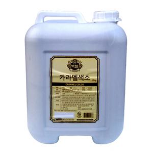 CJ 백설 카라멜색소 20kg x 1통
