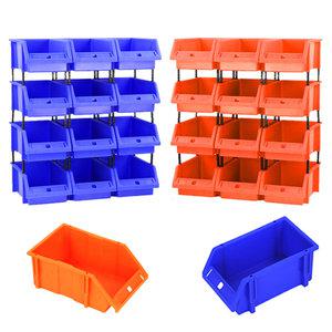 부품상자 연결대있음 부품박스 공구통 적재 보관함 소 중 대