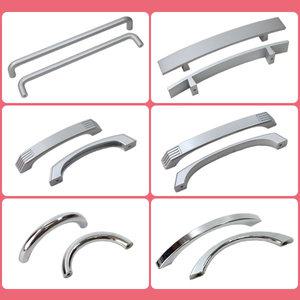 가구손잡이 2구손잡이 싱크대 실버 문고리 서랍