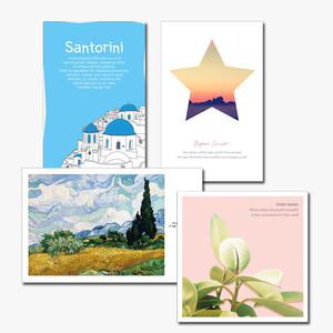 인테리어 캔버스액자 83종 (포스터/모던/명화)