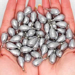 국산 물방울추 개당가격 다운샷추 쭈꾸미문어봉돌 고리추