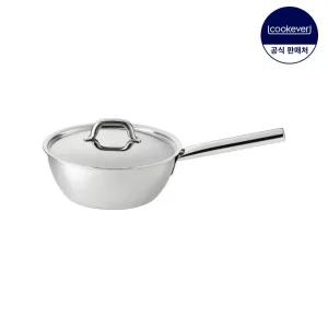 쿡에버 라이트 인덕션 통3중 스텐 웍 궁중팬 22cm