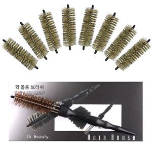 진성 퀵볼륨 브러쉬 돈모롤 브러쉬 빗 핸들1개 & 롤15개