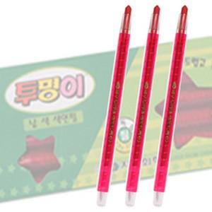 지구화학 샤프식색연필 투명이 낱색 12개입 1타