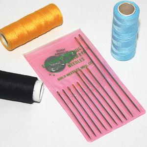 무배/1+1바늘10개입,바느질세트,바늘,바늘꿰기,실끼우개수예용품,뜨개질,반짇고리세트,반짓고리,