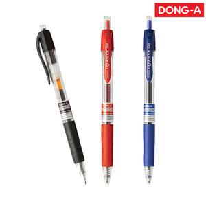 동아 유노크 볼펜 0.5 0.7mm U-KNOCK Gel ink