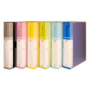 현풍 PP 칼라 클리어화일 크리어화일 100P 100매 인덱스 A4 4100 클리어 화일