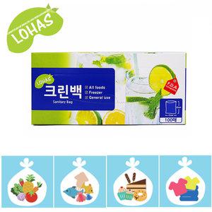 로하스 크린백 미니 250매 일회용비닐봉투