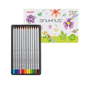 모나미 바우하우스 12색 나무 색연필