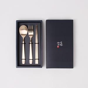 [정담유기] 어린이 유아동 수저세트 선물용상자 (수저 미포함)