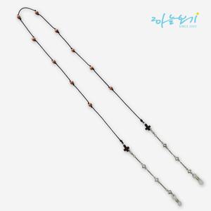 [하늘보기] 트윈 십자가 묵주 안경걸이 성물 안경줄 스트랩 가톨릭 천주교 성당