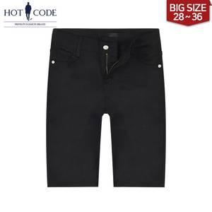 여름 남자 면 반바지 스판 빅사이즈 블랙 행사 HC602