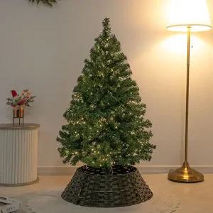 크리스마스 트리 나무 무장식 고급 숲속 PVC 120cm (우산식) 전나무 매장 소품 데코 꾸미기 만들기