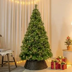 크리스마스 트리 나무 무장식 대형 고급 오슬로 그린솔 180cm (우산식) 소나무 솔잎 매장 소품 데코 꾸미기