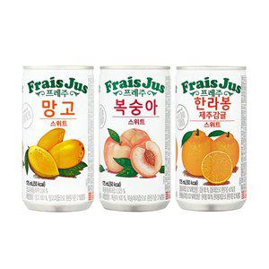 [일화]프레주(망고+복숭아+한라봉)스위트 각175ml30캔_총90캔
