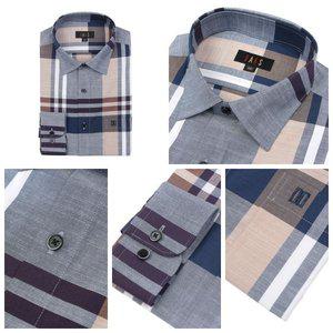 갤러리아 라지 체크 레귤러핏 셔츠 (DGP2SHCL112-E1)