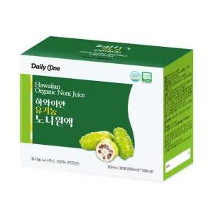 하와이안 유기농 노니 원액 착즙 주스 30ml X 30포 1통