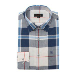 갤러리아 베트스상품 네이비빅체크  긴소매 캐쥬얼남방 (DGP2SHCL110-W1)