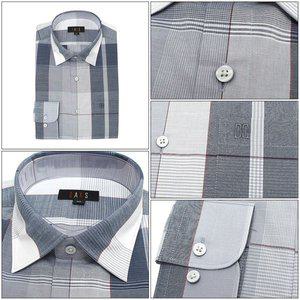 갤러리아 그레이 빅체크  닥스셔츠 긴소매 캐쥬얼남방 (DGP2SHCL111-N1)