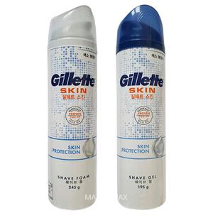 질레트 스킨텍 폼 스킨텍 젤 (쉐이빙폼 쉐이빙젤)