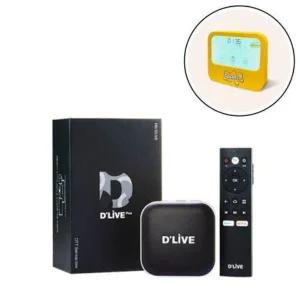 딜라이브 플러스 H5 UHD OTT 셋톱박스 디지니플러스 넷플릭스 유튜브