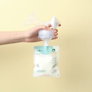 스펙트라 온도감지 이지 모유저장팩 200ml 10매 커넥터1포함