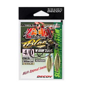 데코이 웜230G 마키사수 블레이드 골드 배스루어훅