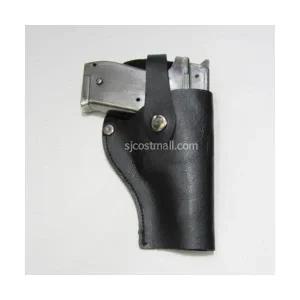 국산 검정색 소가죽 권총집