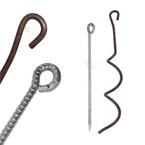 고강도 쇠말뚝 철근말뚝 지지대 단조팩 캠핑 돼지꼬리 고정 말뚝