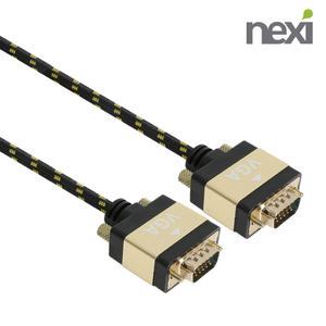 1080P VGA 모니터 지원 /RGB 케이블 파인골드 3m NX984