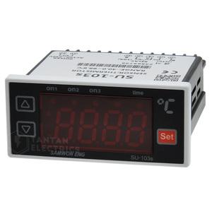 SU-103s 디지털 온도 조절기 판넬형 냉동 냉장 히터 원예 저온창고 수족관 조절계 삼원ENG