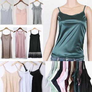 실크실켓인견면롱슬립캡나시 쉬폰프릴레이스롱원피스