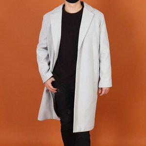 [우기브로]WWO 남자 빅사이즈 베이직 누빔 롱 코트