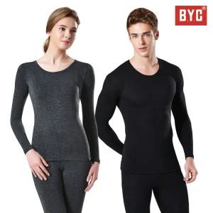 BYC/플레이보이 외 여성 남성 슬림 발열 내복 기모 융털 면내의