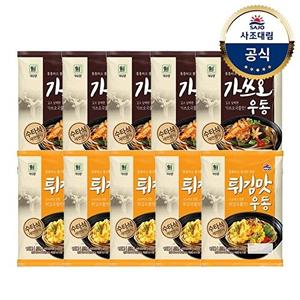 [사조대림][사조대림] 대림선 가쓰오우동 229.4g x5개 +튀김맛우동 212g x5개