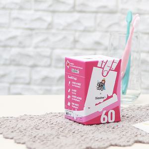 욕실의여왕 종이 시트 천연 세탁 세제 60매 일반드럼겸용