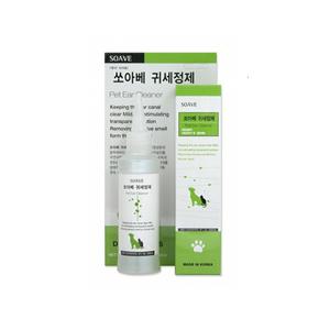 쏘아베 귀세정제 120ml 강아지 고양이 이어크리너